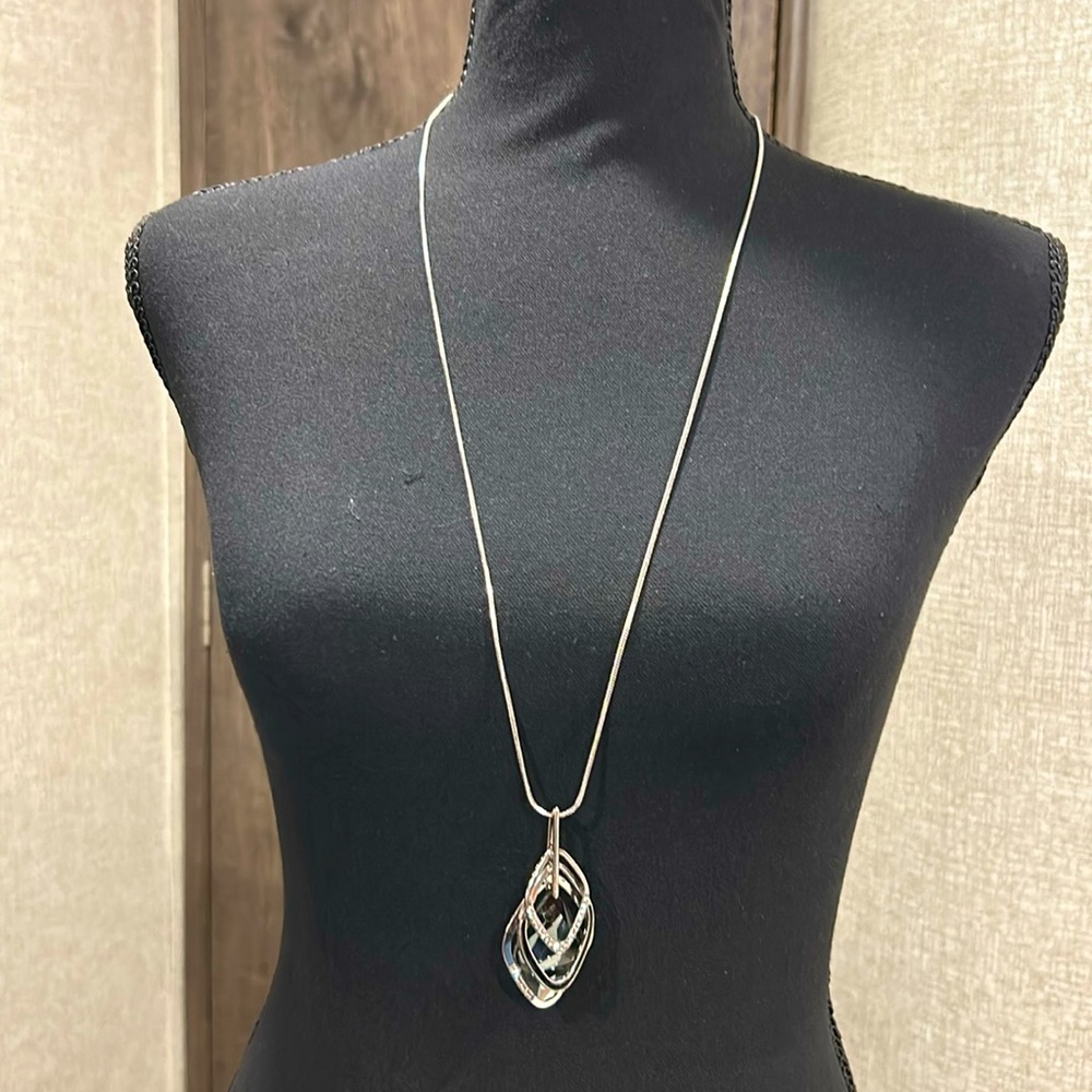 RhinoStone Necklace Pendent